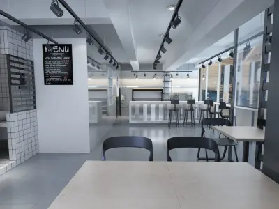 Coffee Shop 2 3D model purchase