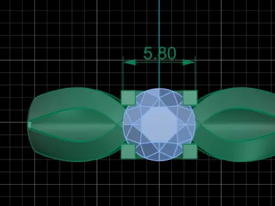 jewelry ring 196 3D print model