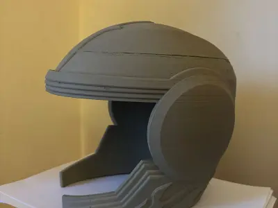HOT WHEELS LETS RACE HELMET 3D print model