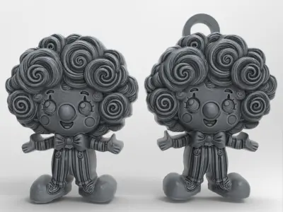 cute little joker decor  3D print model