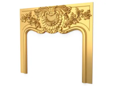 Classic decor ornament 85 3D model