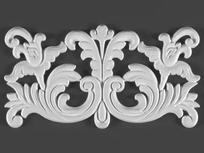 9 ornamental classic decoration 3d model kitbash vol 28 3D model