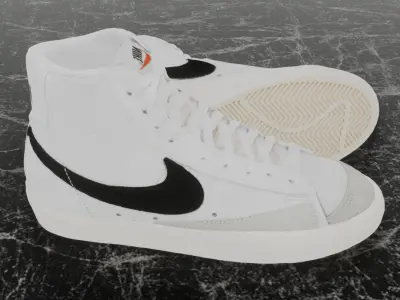 NIKE BLAZER MID 77 VINTAGE 3D Low-poly 3D model