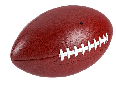 america football01 3D model