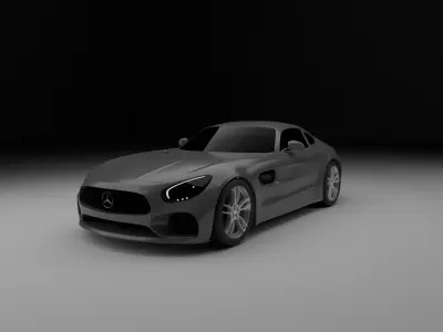 Mercedes amg gt 3D model