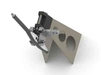 VW MotorSports Shifter 3D print model