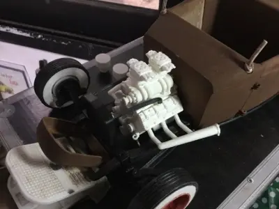 Big blower for scale models 3D print model