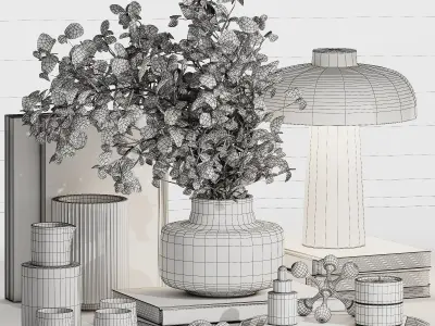 Decorative Set 012 3D model