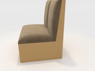 Sofa Cafe 4 3D model