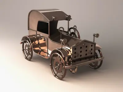 Decorative car 3D model