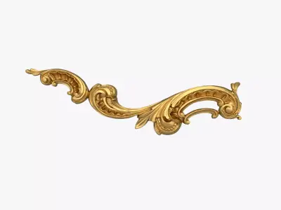 Classic decor ornament 253 3D model