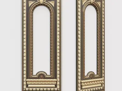 Decorative panel 3D model 4