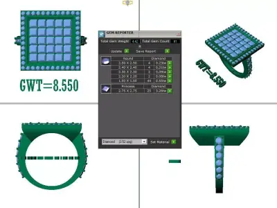 FASION RING 3D model