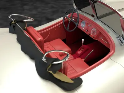 Jaguar car model 3D model