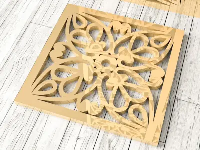 Decorative Panel 19 3D model