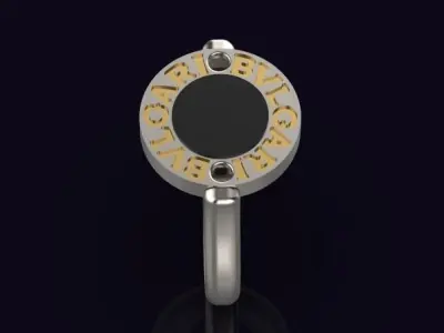 bvlgari ring 3D print model