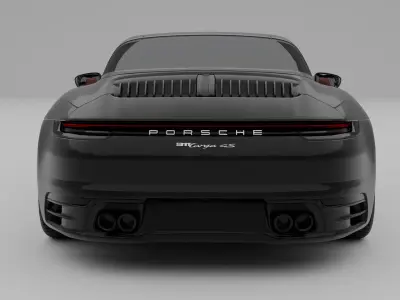 Porsche 911 Targa 3D model