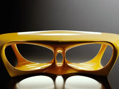 Modern table 3D model purchase