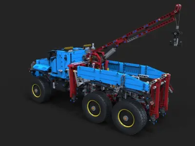 Lego Truck 2 3D model