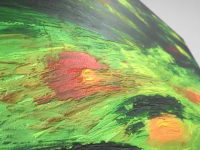 Nameless - Oil Painting Low-poly 3D model