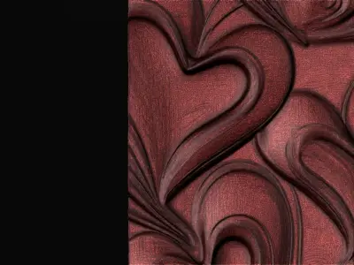 Heart Sculpture 3D print model