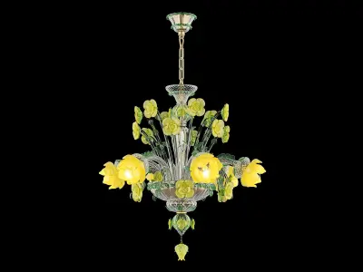 MD 89330-6 Osgona Chandelier 3D model