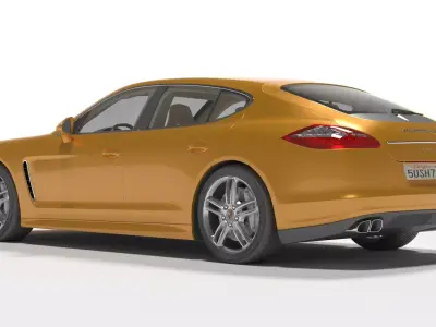 Porsche Panamenha 3D model