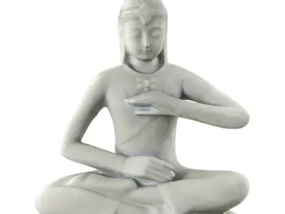 SITTING BUDDHA 3D model