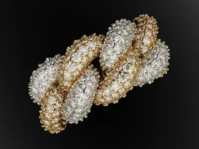 Cuban Ring 3D print model