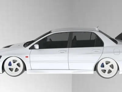 Mitsubishi Lancer Evolution VIII 3D model