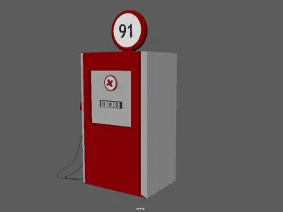 fuel box Free 3D model