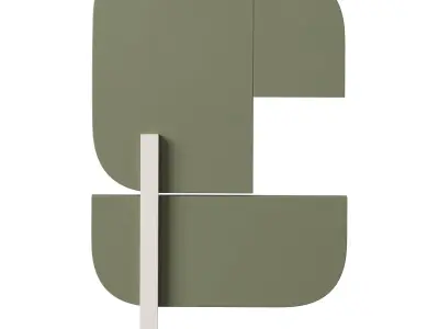 Danei wall panel by Kave home 3D model