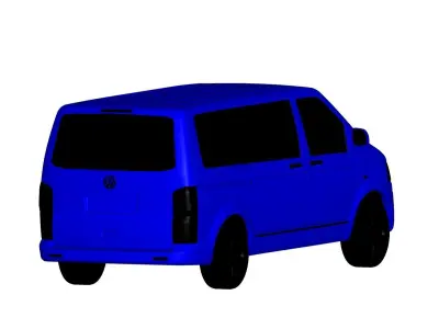 Volkswagen Caravelle  3D model
