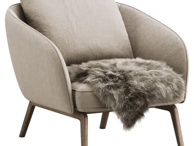 Domo Armchair 3D model
