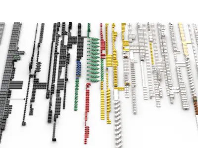 TwindBricks3D - 10320 Eldorado Fortress 3D print model