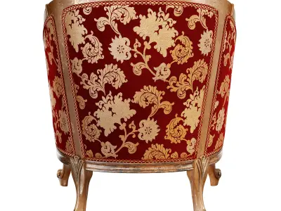 Veneta Sedie Armchair Art 8310A 3D model