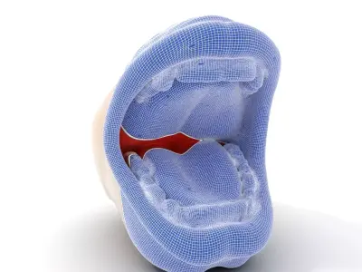 Open Mouth Expression model pack Low-poly 3D model