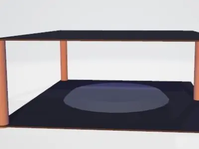 car stage 3d model 3D model