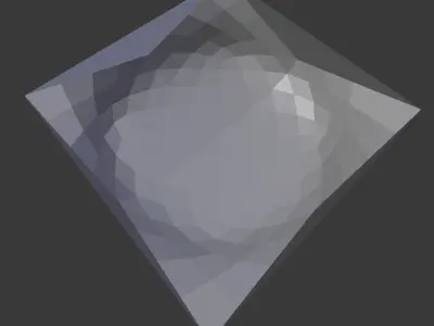Artifact Free low-poly 3D model