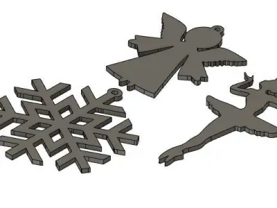 Christmas Tree Decoration Toys 3D print model