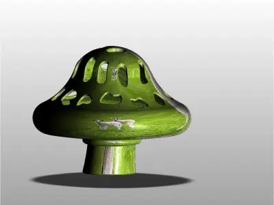 Mushroom Vase Free 3D print model