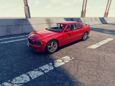 Dodge Charger 2009 Raptor 3D model