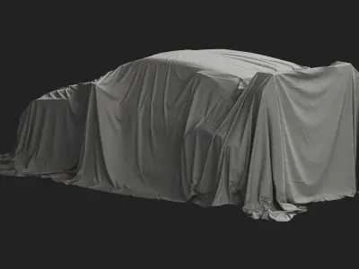 Sportcar Cover 06 3D model