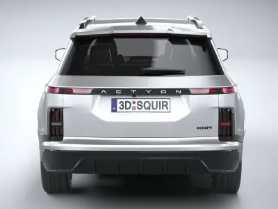 SsangYong KGM Actyon 2025 3D model