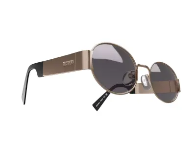 Moschino Oval Sunglasses Low-poly 3D model