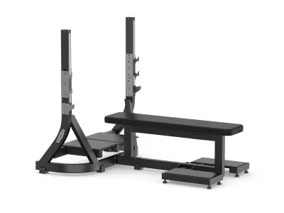 Technogym Pure Olympic Flat Bench  3D model
