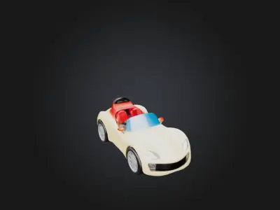 Toy Car 3 3D model