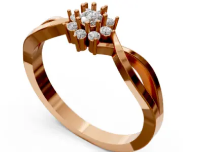 Ring 3D Model-33 Free 3D print model