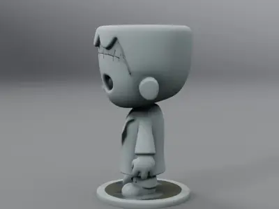Baby Frankenstein 3D model