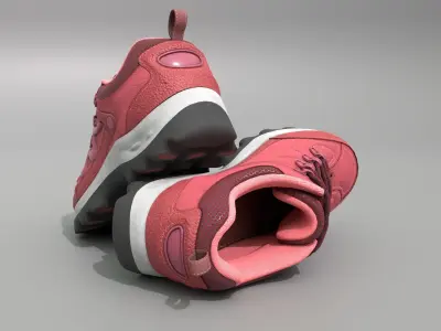 Sport Shoe EEVEE and Cycles Low-poly 3D model